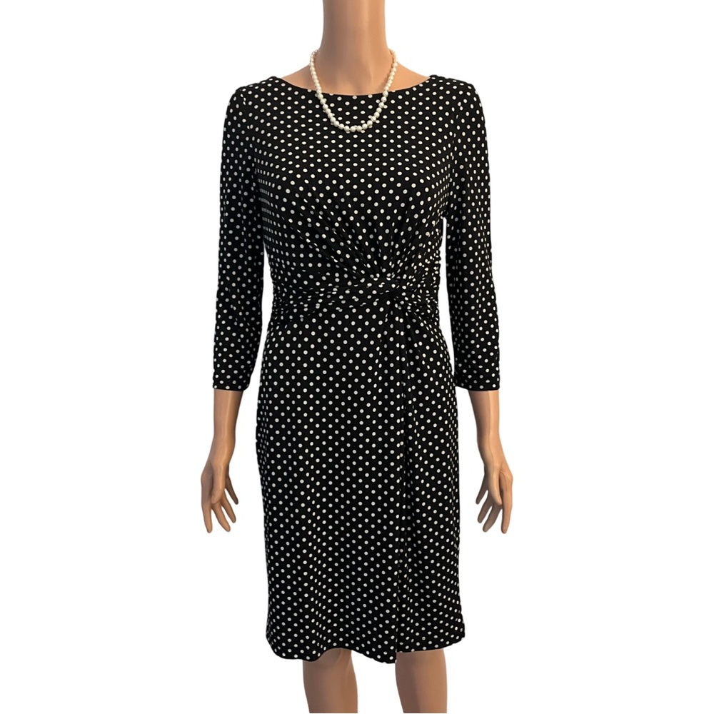 THE LIMITED  polka dot dress.